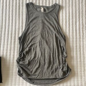 Lululemon Athletica Gray Sleeveless Muscle Tank